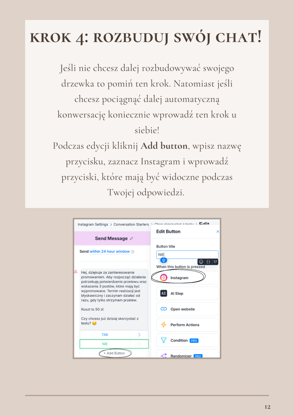 Ebook: Automatyzacja ManyChat w Twoich rękach - obrazek 4