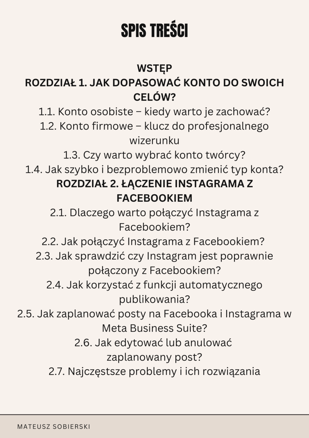 Ebook: Prawidłowa konfiguracja konta na Instagramie - obrazek 2